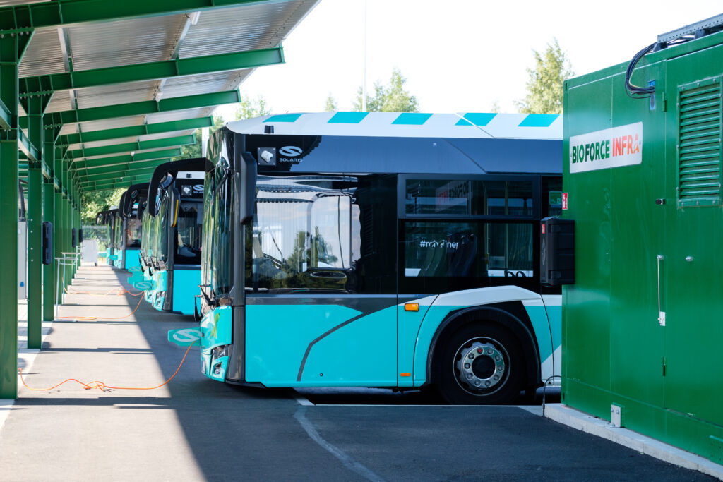 Tallinna bussid sõitsid 2,24 miljonit kilomeetrit tänu kodustele biojäätmetele